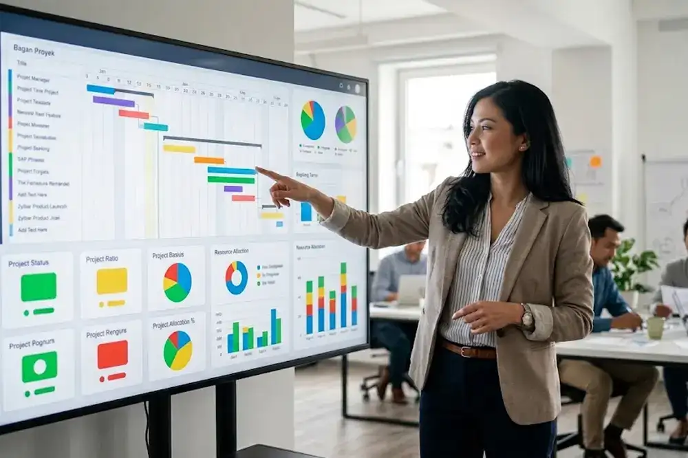 Membangun Dashboard Monitoring Real-Time untuk Manajemen Proyek
