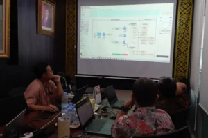 Koordinasi Pengembangan Aplikasi PUSKESHAJI di Kementerian Kesehatan RI